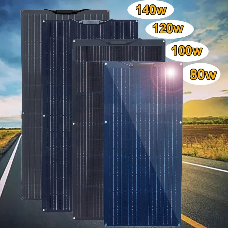 Fleksibilni Solarni Paneli 12V – Kućni Kamperi, Brodovi, Balkoni – Besplatna Dostava – Polu-fleksibilan i Tanak – SOLARNA OPREMA
