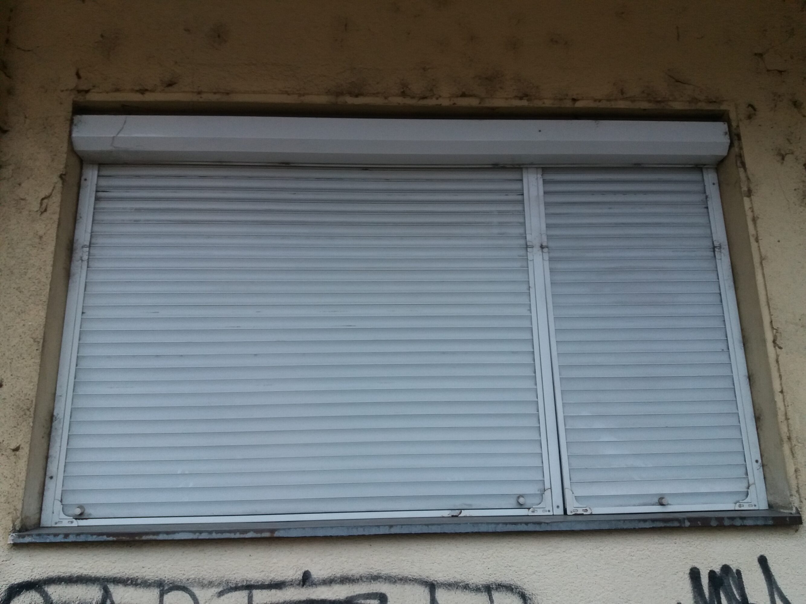 Roletne aluminijumske visine 140cm, bele, 2komada