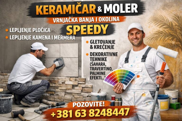 Ugradnja svih vrsta kamena i mermere, karemika